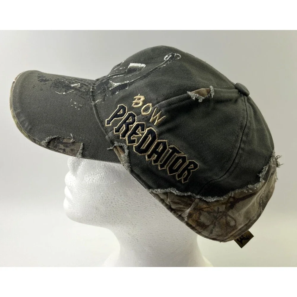 Buck Wear Bow Predator Green Camouflage Adjustabel Hat Outdoor Deer